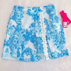 Lilly Pulitzer UPF 50 Luxletic Daphne Skort, size 00, NWT